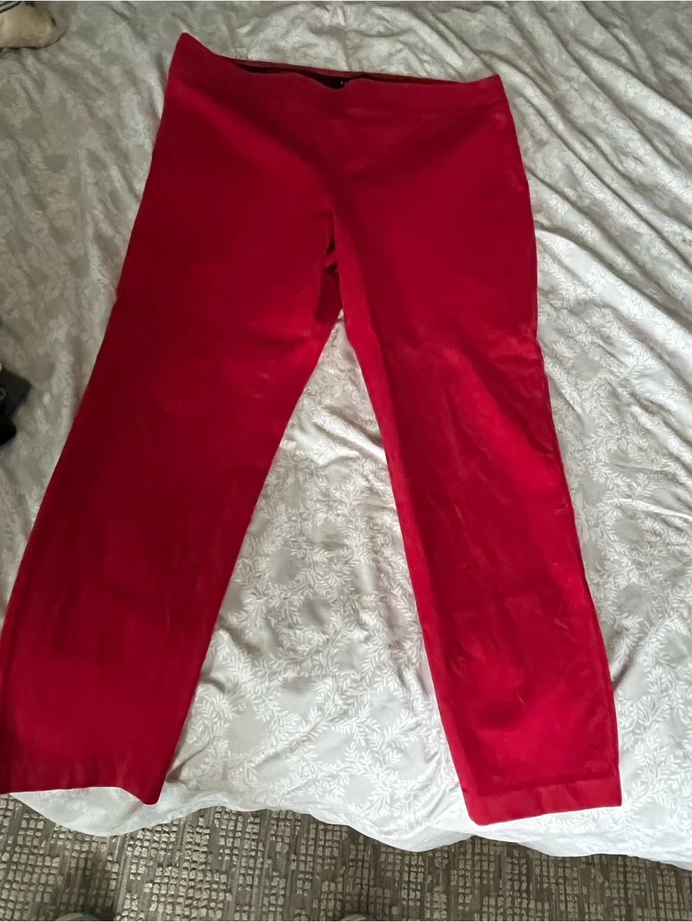 Talbots Red Skinny Pants